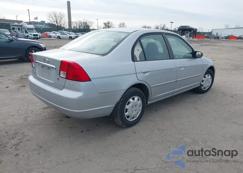 2003 Honda Civic Lx z USA, uszkodzony, nr VIN 2HGES16503H518331